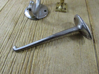 Vintage  Metal Wall Hook Boat Salvage Robe Towel Hook Solid Hook Heavy Duty Hook EACH