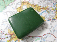 Vintage Key Case Key Holder Wallet Mid Century Style Automobile Accessories Avocado Green