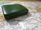 Vintage Key Case Key Holder Wallet Mid Century Style Automobile Accessories Avocado Green