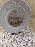 Vintage Wedgwood Old London Views Plate Collectible Plate First Edition 1941 Tower of London Plate Travel Home Decor Made in England