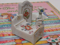 Vintage Porcelain Miniature Doll Furniture Japan Dollhouse Accessories Crafting