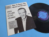 Vintage Merengues and Mambos Fred Astaire Dance studio Orchestra Vinyl Lp with Dance Instruction Booklet Summer Dance Party Salsa Music 1959