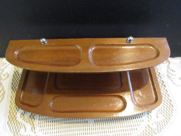 Vintage Wood Men's Valet Tray Mid Century Wooden Valet Tray Decorative TheFlyingHostess Vintage Wood Men's Valet Tray Mid Century Wooden Valet Tray Decorative TheFlyingHostess