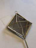 Vintage Triangular Prism Hook Mirrored Hook Home Decor