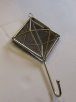 Vintage Triangular Prism Hook Mirrored Hook Home Decor