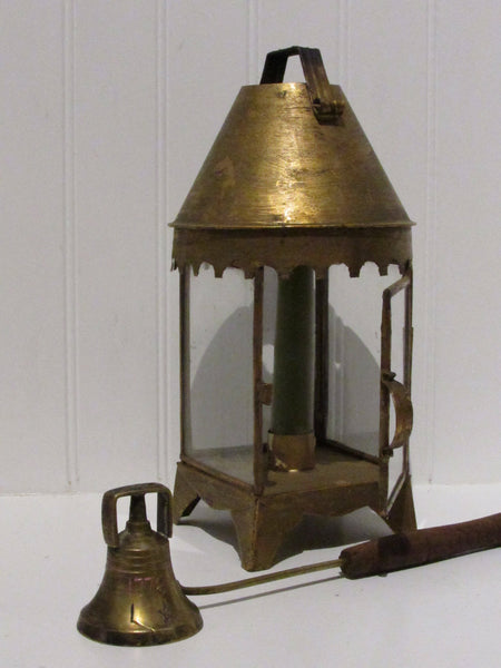 Vintage Brass Candle Snuff Bicentennial Commemorative Candle Snuffer Extinguisher British Colonial Style/Liberty Bell Shape