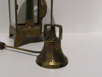 Vintage Brass Candle Snuff Bicentennial Commemorative Candle Snuffer Extinguisher British Colonial Style/Liberty Bell Shape