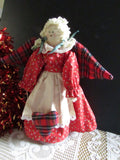 Vintage Folk Angel Christmas Tree Topper Made in Philippines