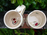 Vintage Atomic Art Pottery Coffee Mug Tea Mug Retro Abstract