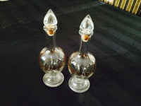 Vintage Cruets Neo Classical Gold Corinthian Design