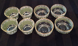 Jeannette Hellenic Green Jasperware Set of 8