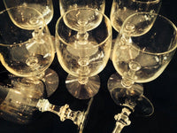 Vintage Mid Century Wine Glasses Set of 4
