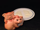 Vintage Sleepy Pigs Salt and Pepper Shakers