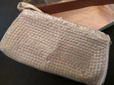 Vintage Beaded Sequins Evening Handbag Japan in Box Vintage Wedding Formal Wear Cocktail Party