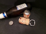 Vintage Wooden Hand Painted Bottle Opener Salt Shaker Japan Mid Century  Painted Faces