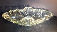 Art Noveau Glass Centerpiece Bowl