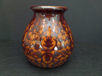 Vintage German Fat Lava Art Pottery Vase