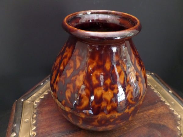 Vintage German Fat Lava Art Pottery Vase