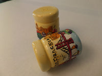 Vintage Souvenir Salt and Pepper Shaker Sets San Francisco Maine I love NY Tourists