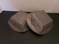 Primitive Tin Punched Square Pan Colonial Square Punched Tin