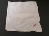 Vintage Hankie, Crochet Doily and Embroidered Linen Set of 3