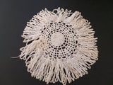 Vintage Hankie, Crochet Doily and Embroidered Linen Set of 3