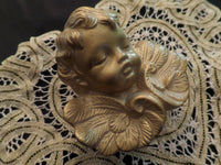 Vintage Cherub Candle Trinket Box