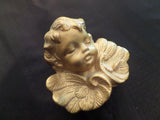 Vintage Cherub Candle Trinket Box