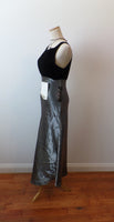 Vintage Gown Metallic Velvet Circa 1990s