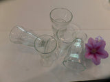 Vintage Milkshake Sundae Glasses Lot of Milkshake Glasses 5 Pieces