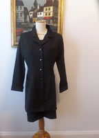 Vintage Riding Jacket Suit Dress Coatdress