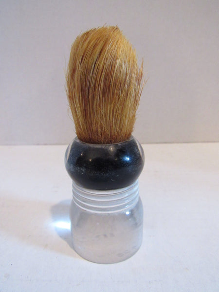 Vintage Badger Casing Shaving Brush Lucite Handle