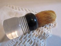 Vintage Badger Casing Shaving Brush Lucite Handle
