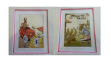 Vintage 1921 Edition Peter Rabbit Framed Prints Wall Hanging Set of 2