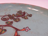 Vintage Enamel Over Copper Cloisonné Plate Asian Art Noveau Chapleve