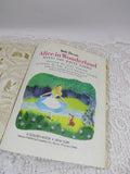 Vintage Little Golden Book Children's Collectible Books Walt Disney's MickeyMouses Picnic Alice in Wonderland Vintage Children Art Upcycle