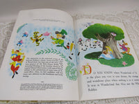 Vintage Little Golden Book Children's Collectible Books Mother Goose Little Cottontail Vintage Children Art Upcycle Eloise Wilkin
