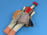 Vintage Venezuelan Handmade Rag Doll Folk Art Tribal Ethnic Margarita Island Souvenir